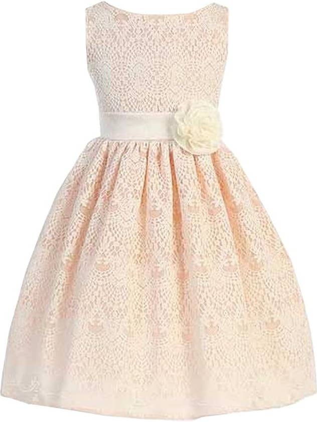 iGirlDress - Wholesale Dress - Kids - Sweet Vintage Lace Flower Girl Dress
2