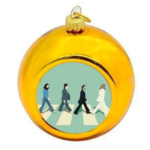 Christmas Baubles 'Abbey Road - The Beat for wholesale by ART WOW