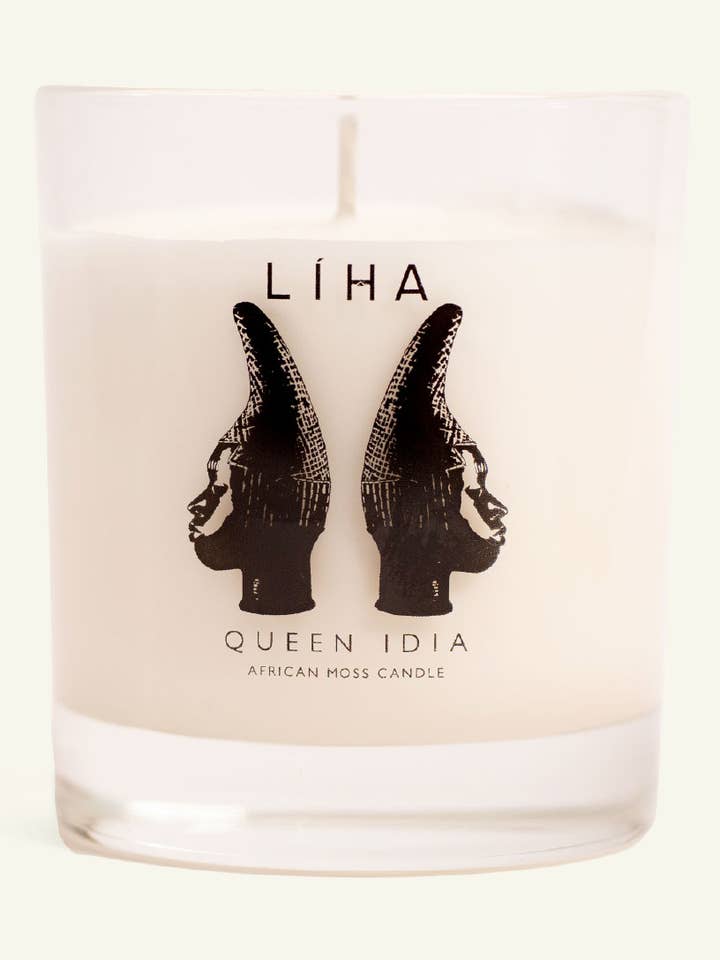 QUEEN IDIA CANDLE | LUXURY CANDLE | AFRICAN MOSS SCENT for wholesale by LIHA Beauty