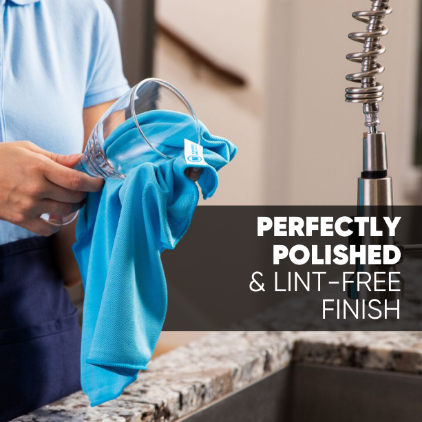 Microfiber Wholesale - Wholesale Cleaning Cloth - Microfiber Glass Cleaning Pack3