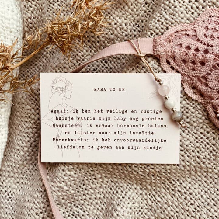 Typisch Shanna - Wholesale Beaded/Pearl Necklace - BH Pendant - Mama to be2