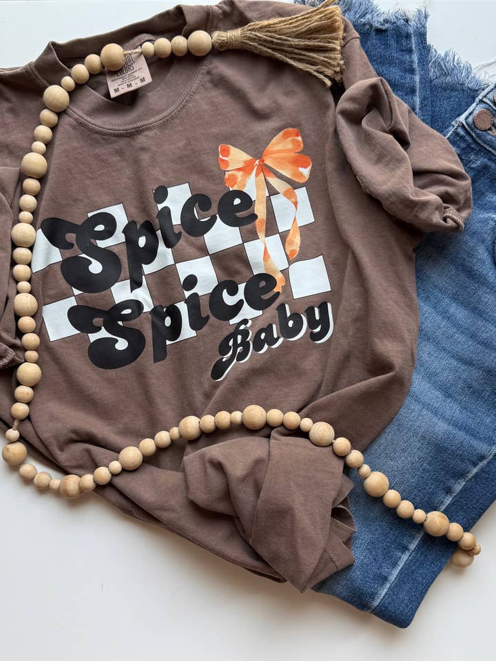 Spice Spice Baby Graphic 🎃🍂 for wholesale by Sweet Rae’s Clothing Co.