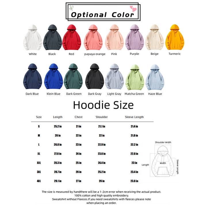 GirlyPirateCo - Wholesale Hoodie - Unisex - Custom Embroidered Hoodie Sweatshirt-100% Cotton1