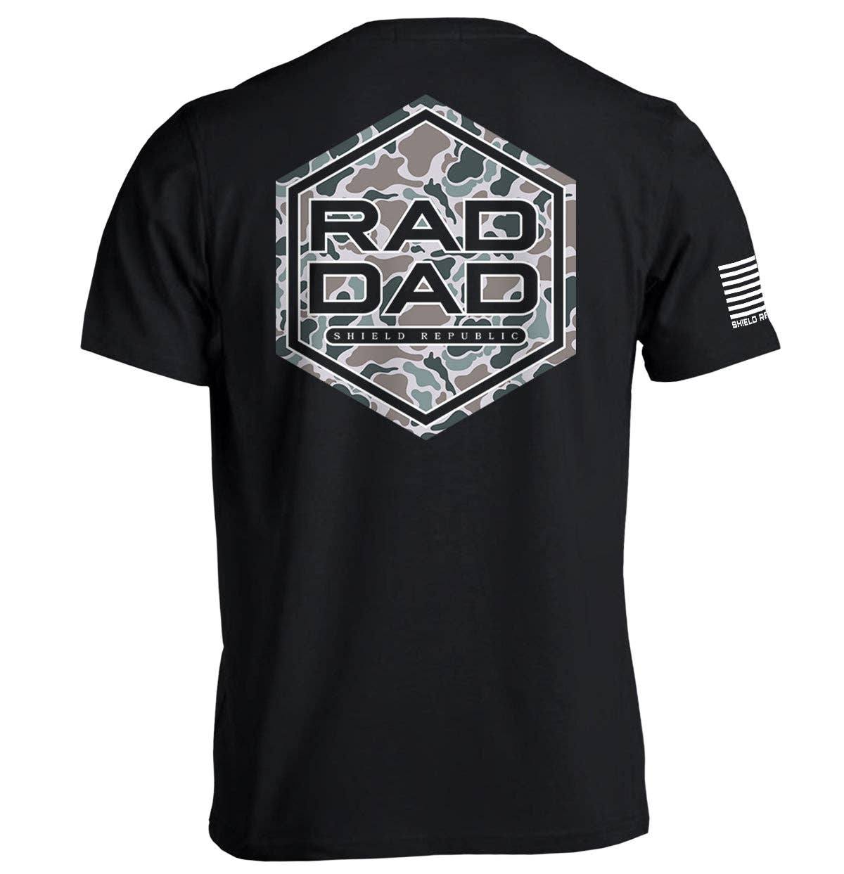 Shield Republic - Wholesale Screen Printed T-Shirt - Men's - Rad Dad Duck Camo10