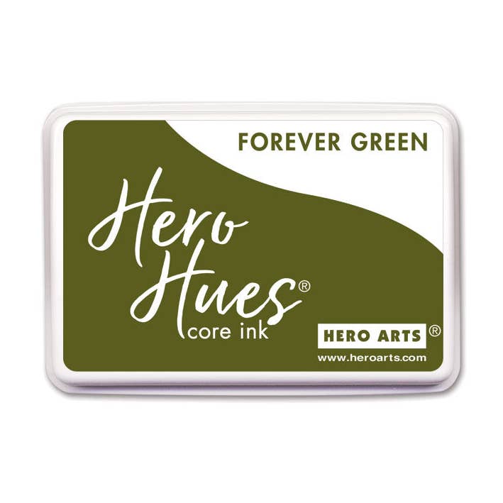 Hero Arts + Spellbinders Wholesale - Vente Tampons encreurs - Tampon encreur Hero Arts Forever Green Core0