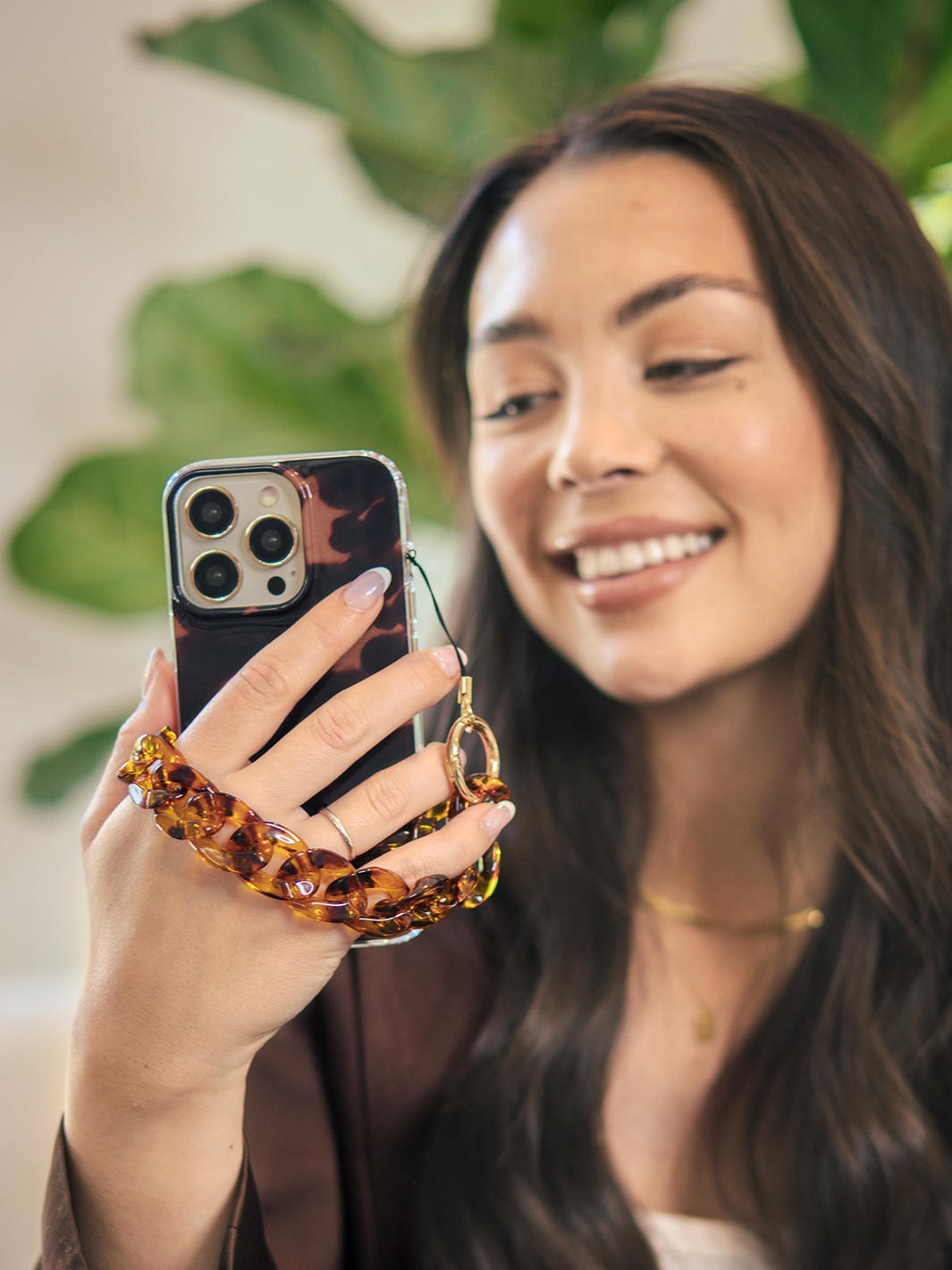 Ellie Rose - Wholesale Phonecase Strap - Phone Charm - Tortoiseshell3