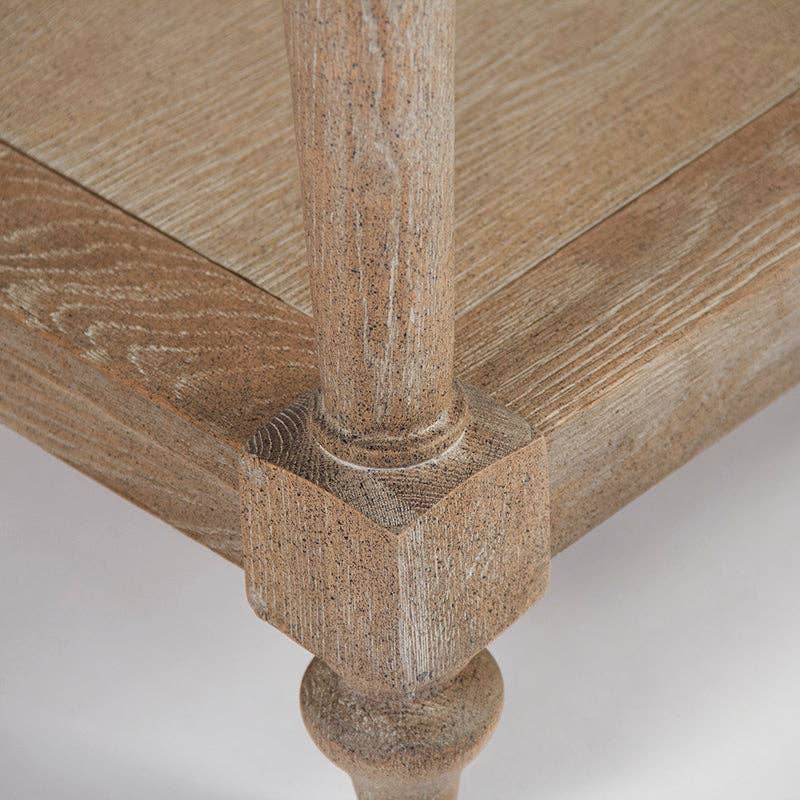 Zentique Inc. - Wholesale Console Table - Alsace Console Table - Limed Grey Oak Finish2