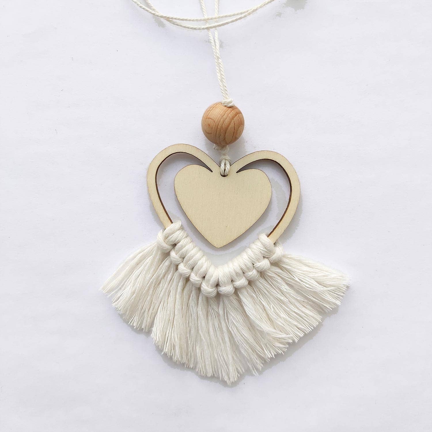 Familienmomente - Vendita all'ingrosso Kit per lavoretti fai da te - Set fai-da-te ciondolo aroma a forma di cuore per la festa della mamma2