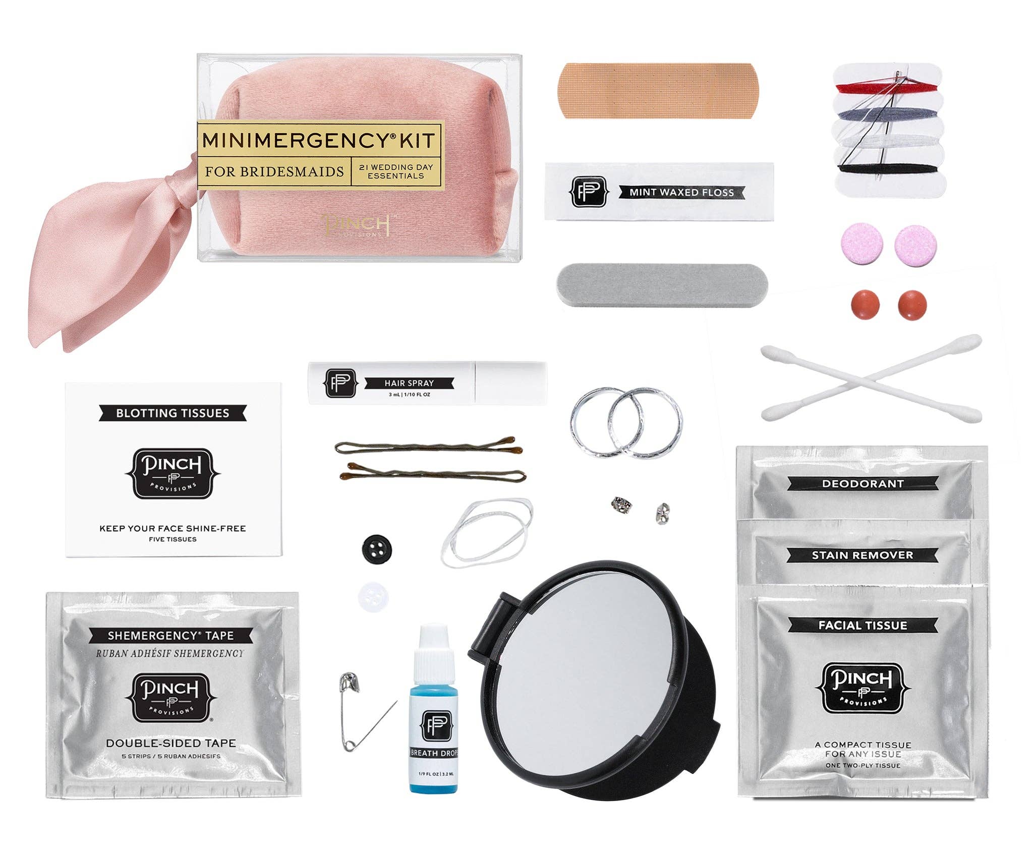 Pinch Provisions - Wholesale First Aid Kit - Velvet Minimergency Kit for Bridesmaids21