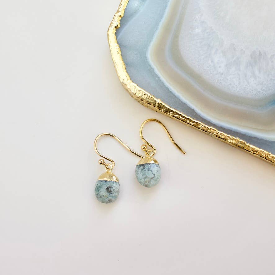 a.v. max - Wholesale Dangle Earrings - Semi Bud Drop Earrings14