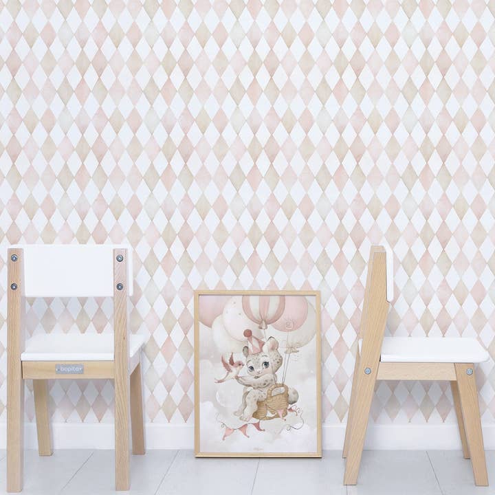 LILIPINSO - Venta al por mayor Papel pintado - SELENE - Pastillas con motivos estampados en papel