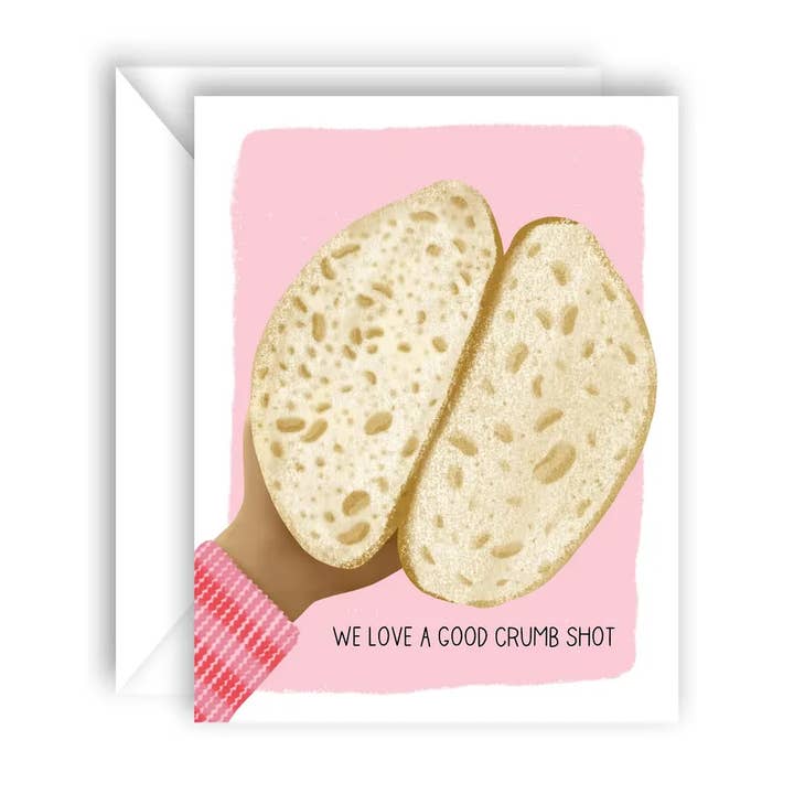 Zuurdesem A2 Wenskaart - Schunnig Jubileum voor wholesale door Strokes of Sunshine Stationery