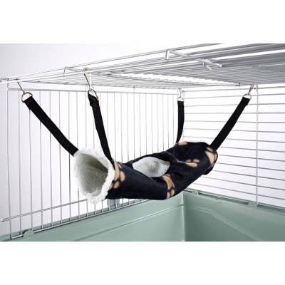 Tunnel Tube Rat Ferret Toy Black Paw Print for wholesale by Classic Pet Products