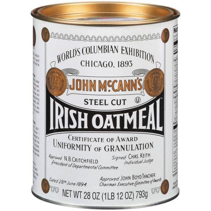 KeHE Distributors, LLC - Wholesale Oats - John Mcn's Steel Cut Irish Oatmeal 28 oz0