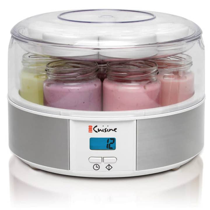 Euro Cuisine - Wholesale Kitchen Appliance - Euro Cuisine YMX650 Digital Automatic Yogurt Maker With 7 -