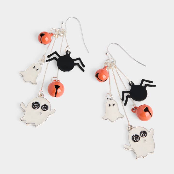Dangling Ghost Friends - White/Orange for wholesale by Whispers