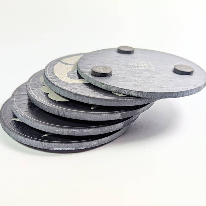 Chikai Shop – wholesale Coasters – MTG Mana coaster set of 5 in Slate, Magic: The gathering5