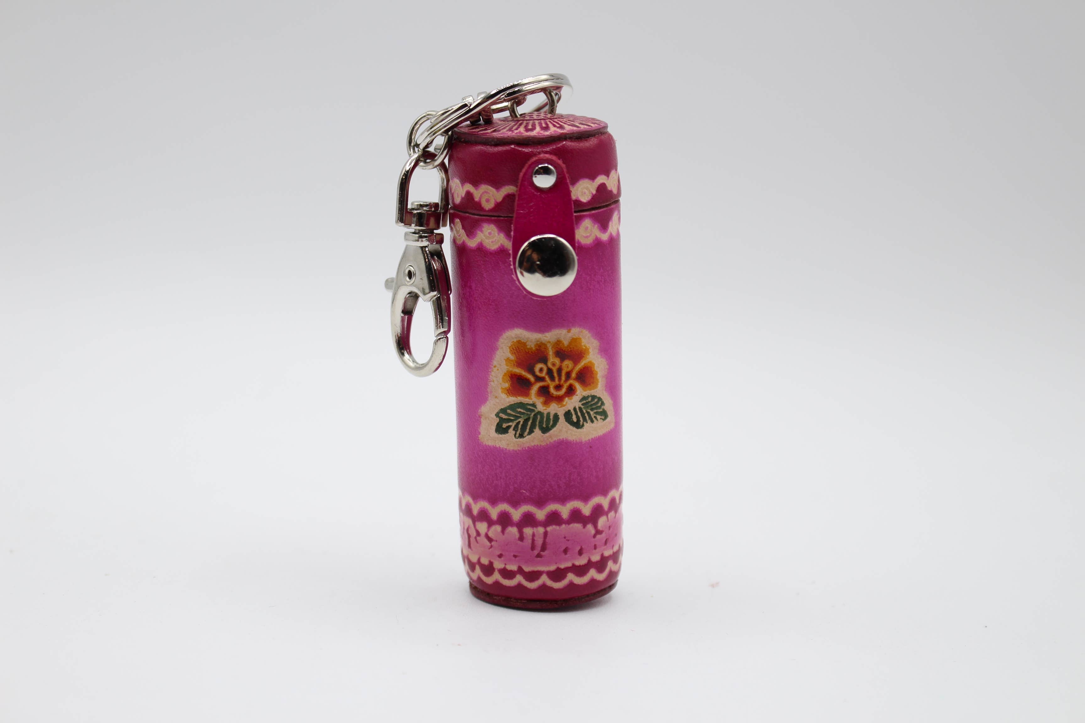 Sunflower Handmade leather inc - Wholesale Lip Balm Case/Holder - leather  lipstick ChapStick tooth pick pill case1