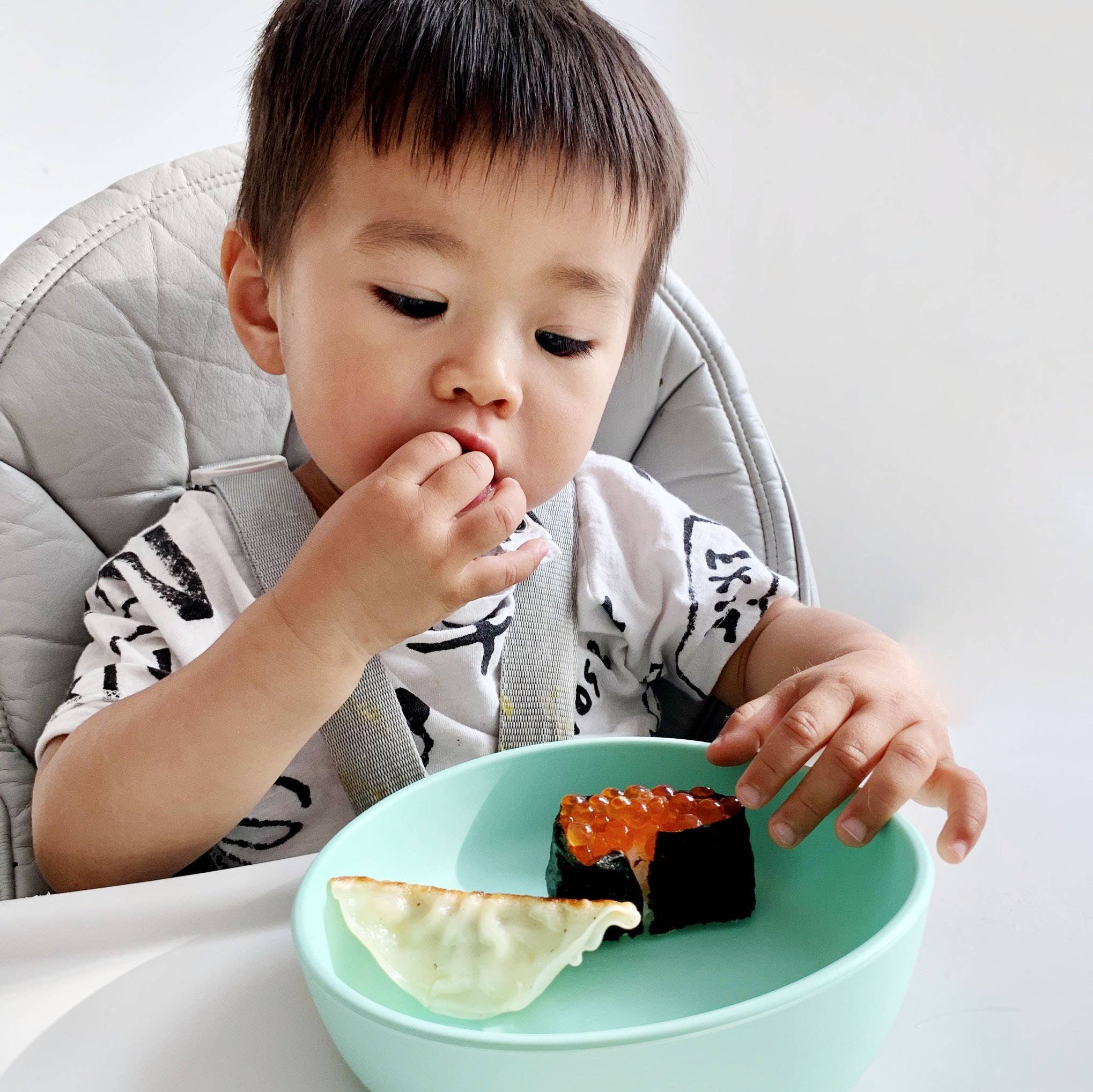 Goobie Baby - Wholesale Bowl - Kids & Baby - Baby Silicone Suction Bowl - Mint1