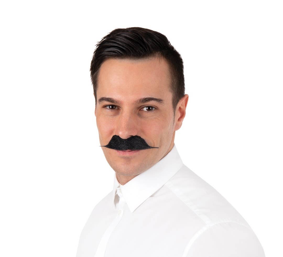 P'tit Clown - Wholesale Costume - Men's - Moustache Gentleman - Black2