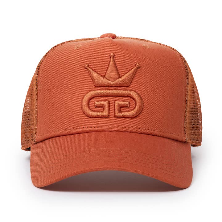 GGT Burnt Orange Mesh Snapback for wholesale by God Given Talent