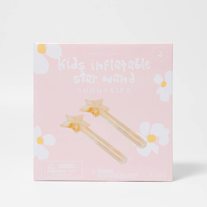 Sunnylife - Wholesale Inflatable Toy - Kids & Baby - Kids Inflatable Star Wand Princess Swan Gold Set of 2