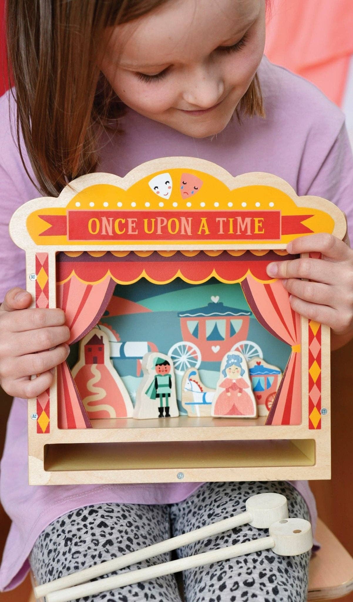 Mentari Toys - Wholesale Wood Toy - Kids - Wooden Tabletop Theatre9