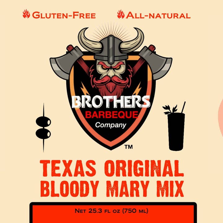 Brothers Barbeque Company - Wholesale Cocktail Mix/Syrup - Texas Original Bloody Mary Mix3