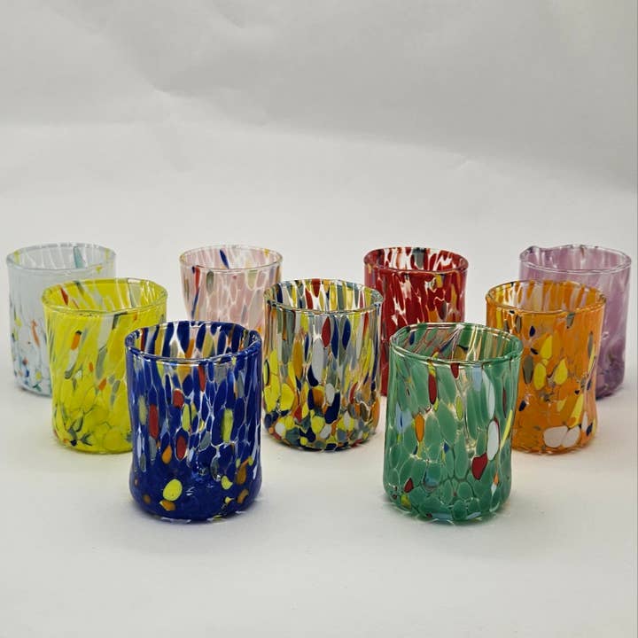 Alice Sturzinger LLC - Wholesale Shotglas - Venezia Murano likeurglaasjes in diverse kleuren2