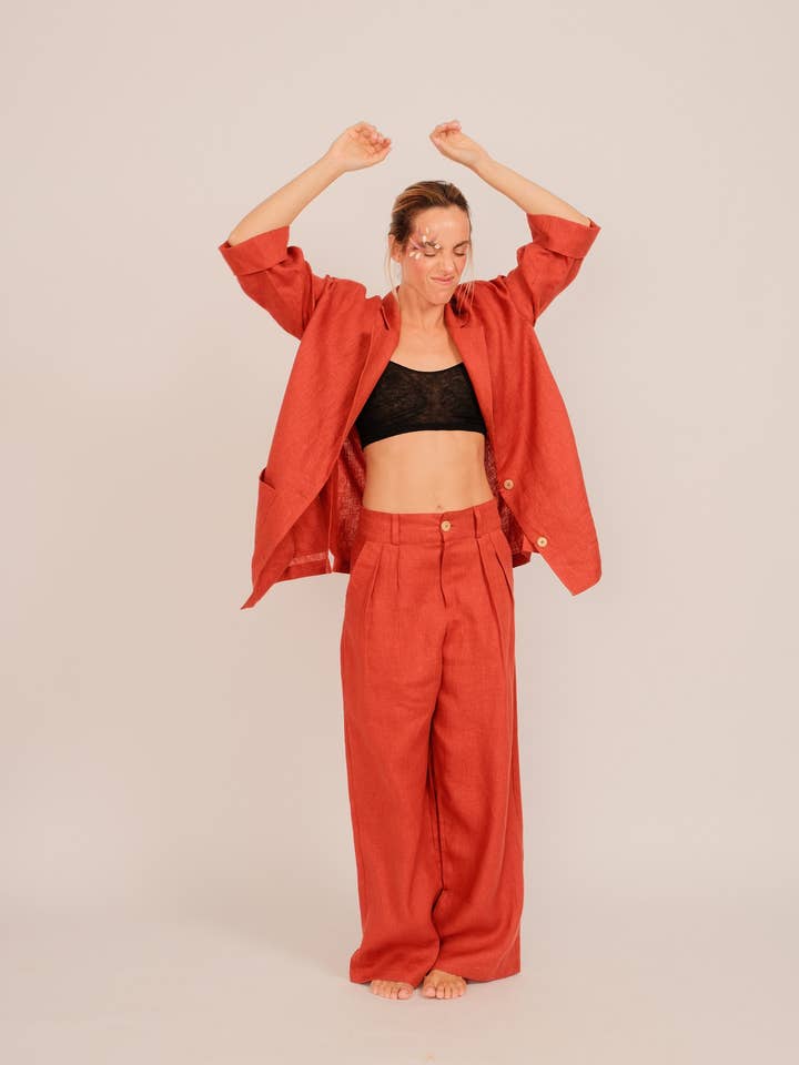 Hose Olivia Rost für den Großhandel von MARIE