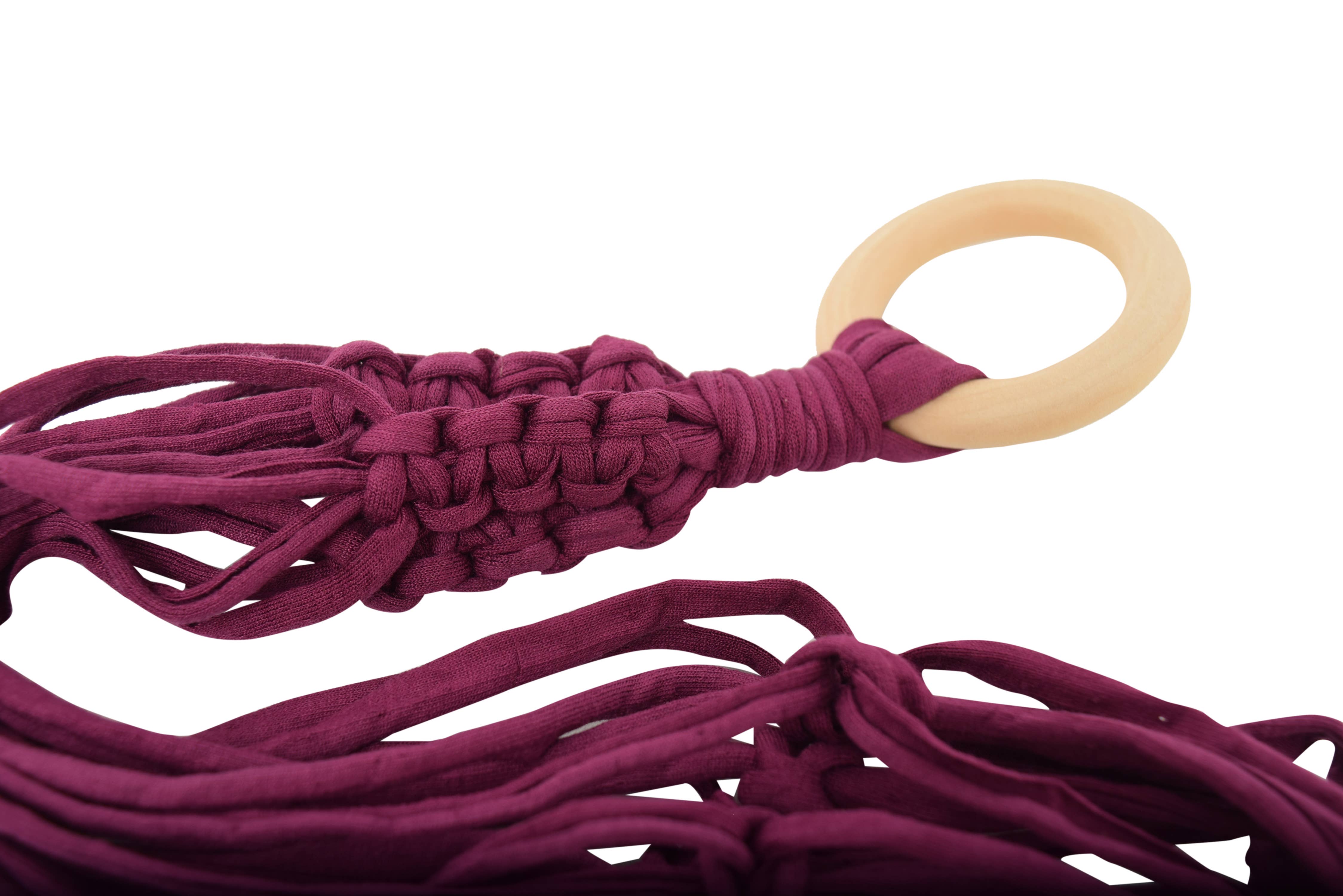 Shreds + rerope - Wholesale DIY Craft Kit - Eco DIY Macrame Plant Hanger Kit18