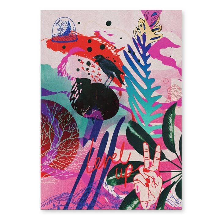 Level Up | Art Print for wholesale by Nook & Burrow