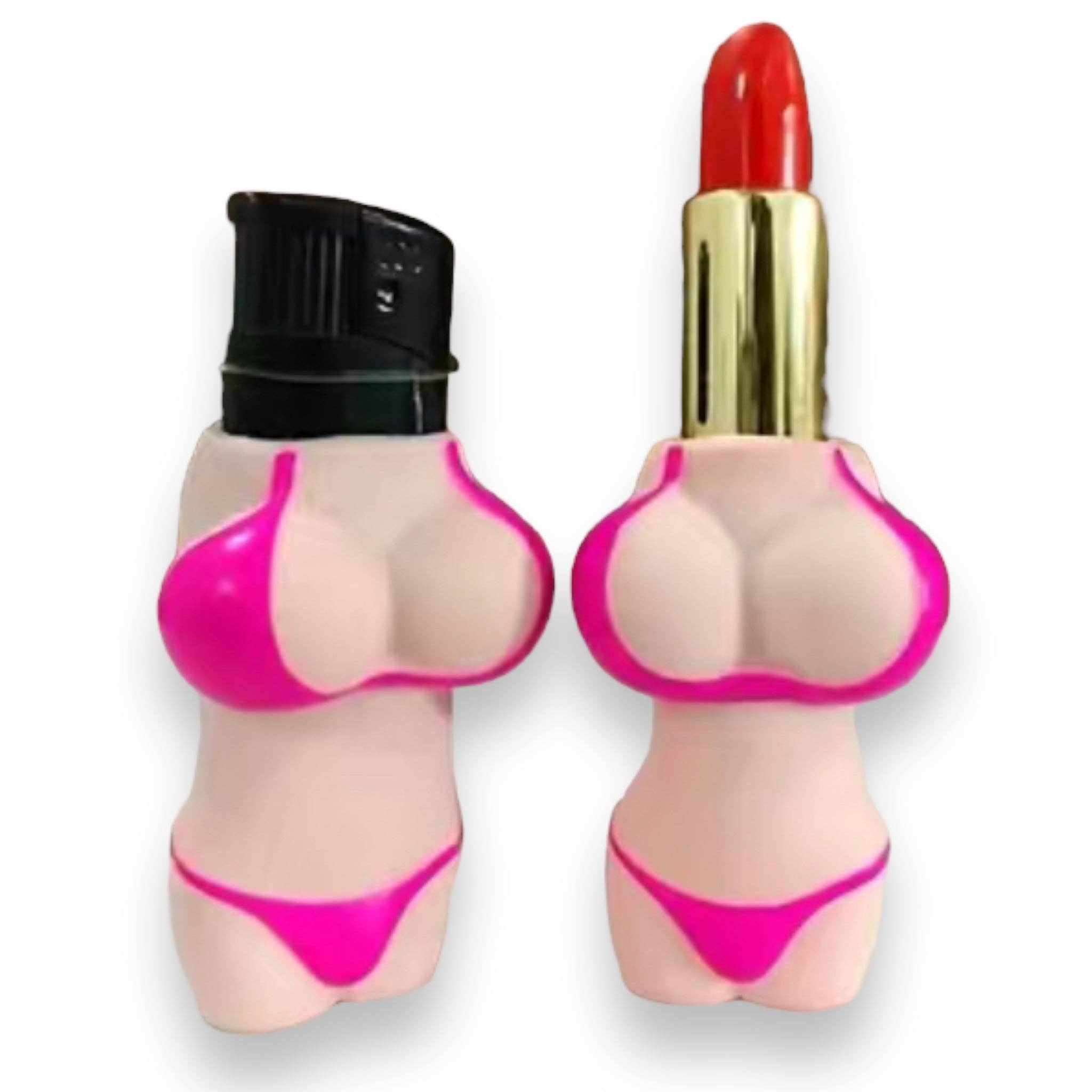 Kinky Pleasure - Vente Briquets - Kinky Pleasure - KP021 - Étui pour briquet en forme de corps sexy homme ou femme - 3 couleurs30