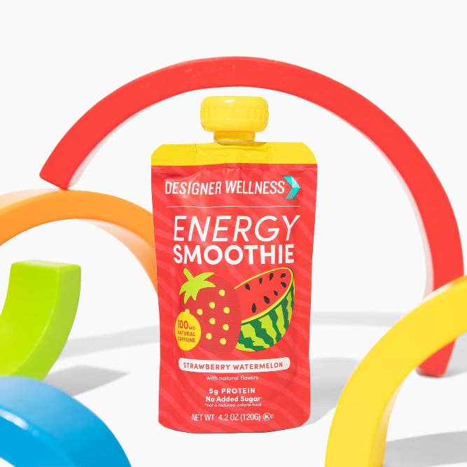 Designer Wellness – Engroshandel Sports-/energidrik – Energismoothies - Jordbær Vandmelon 12-pak5