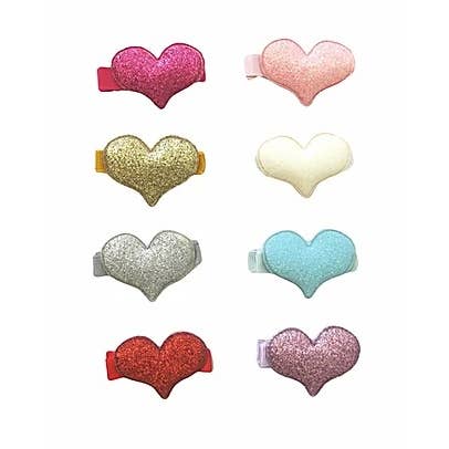 Sparkle Sisters by Couture Clips – Engroshandel Hårspænde - Børn – Sparkle Heart hårklip