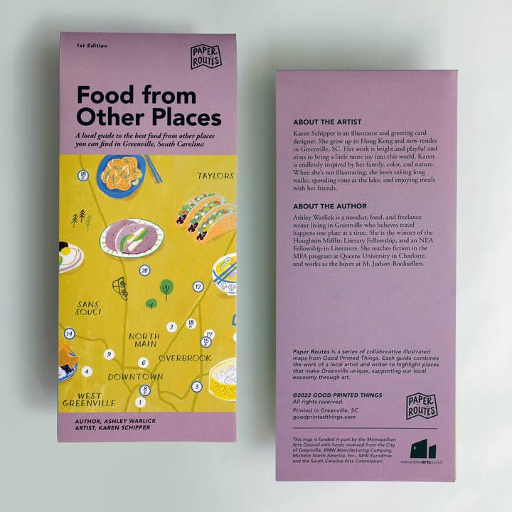 Good Printed Things - Wholesale Nature Guide - Paper Routes - Individual