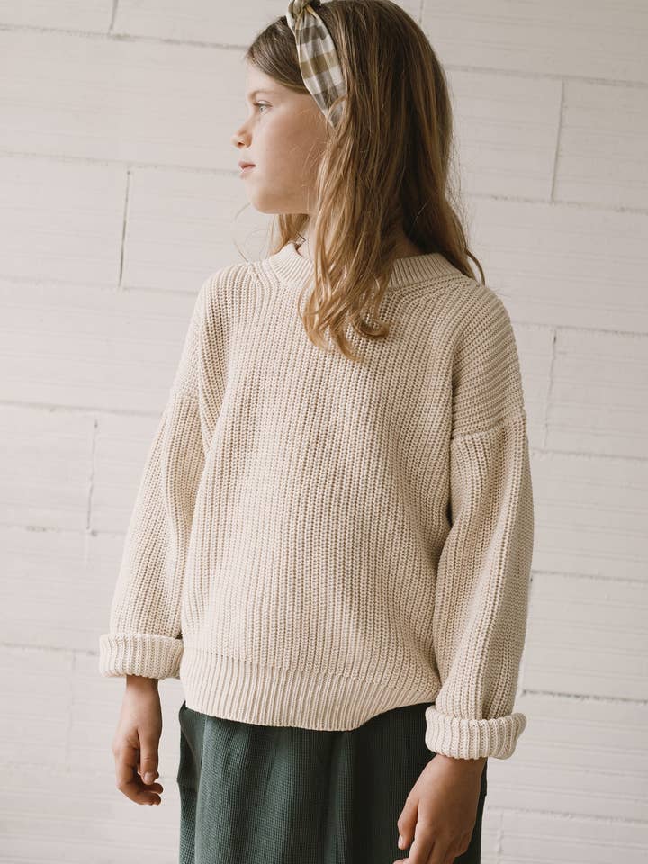 Golaf beige Strickpullover für den Großhandel von Tiralahilacha