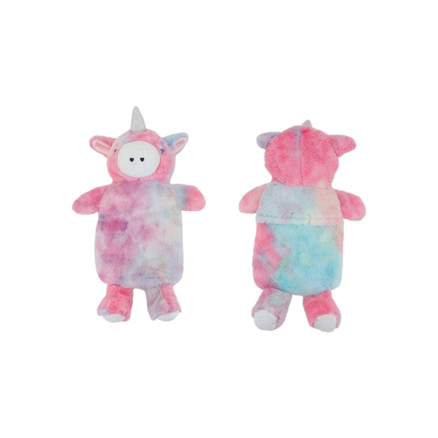 VewoTex - Wholesale Hot/Cold Compress - Children's Hot Water Bottle 1L with Animal Motif » Soft Fur Cover » Body Warmer » Fluffy Heating Pad for Children1