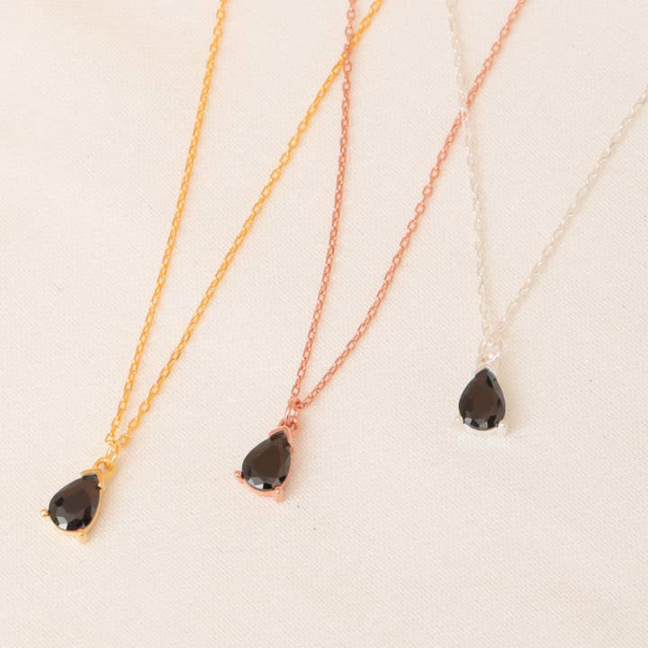 Black Obsidian Necklace Long Teardrop Obsidian Choker Necklace Men Women Obsidian Necklace Long Gemstone Necklace Gift For Her and other Purchase wholesale teardrop gemstone necklace. Free returns & net 60 terms on Faire trending on Faire.