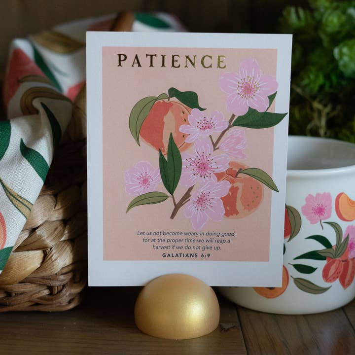 Paper Farm Press - Wholesale Stationery/Notecard Set - The Fruit Of The Spirit Verse Card Set