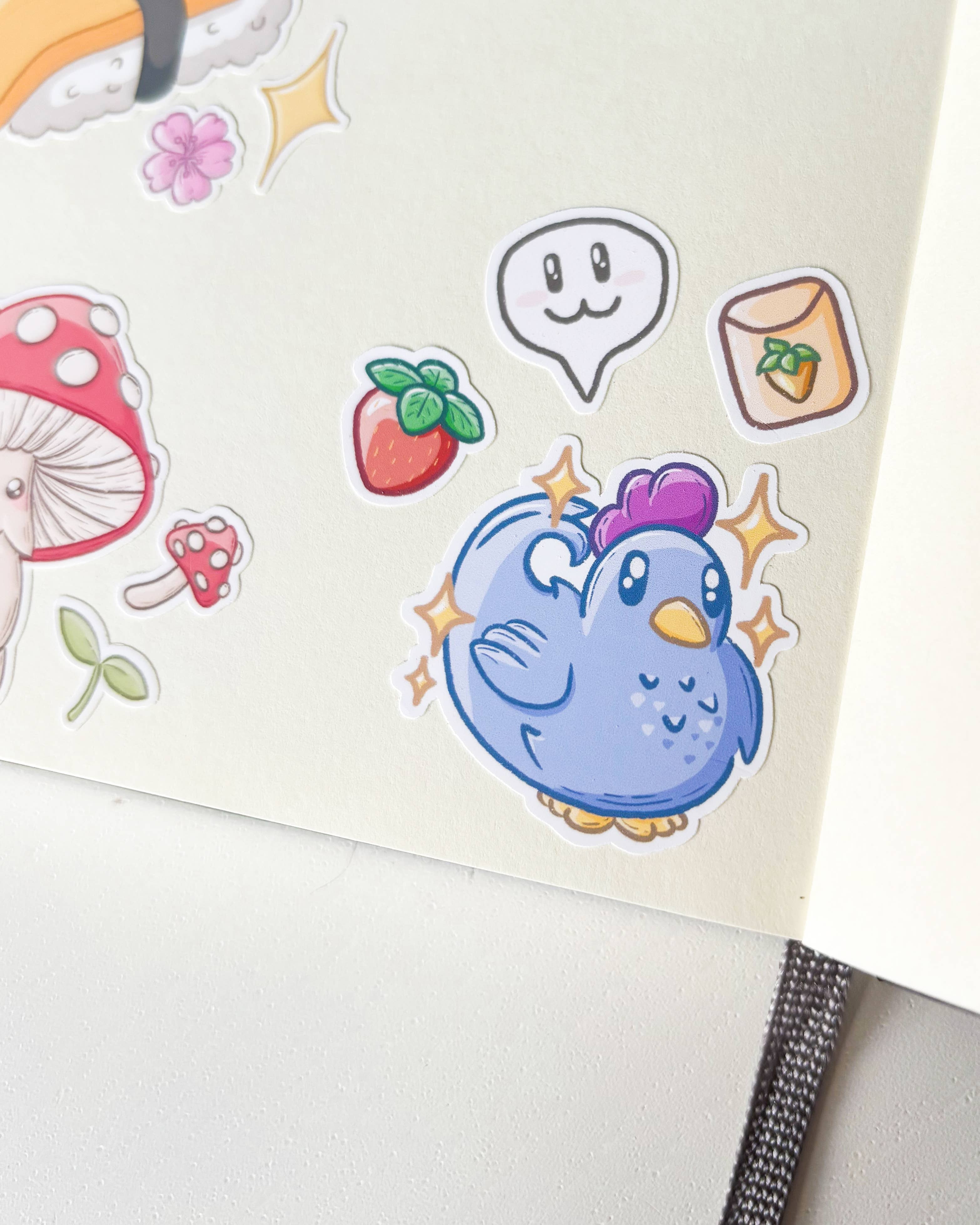 Sarah May Arts - Wholesale Sticker - Stardew Valley Sticker Sheet - 15pcs Matte Vinyl Kiss Cut4