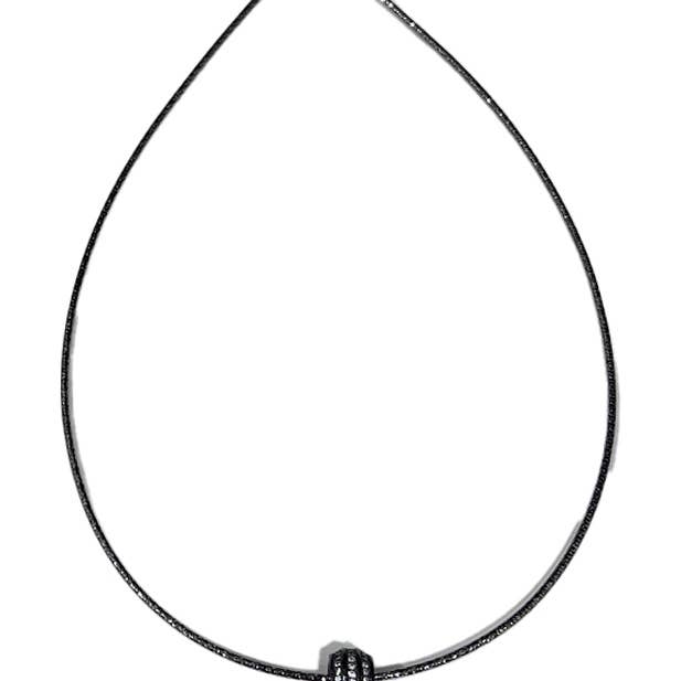 Accessorize Me - Wholesale Pendant/Charm Necklace - CZ Rondelle Bead Necklace
