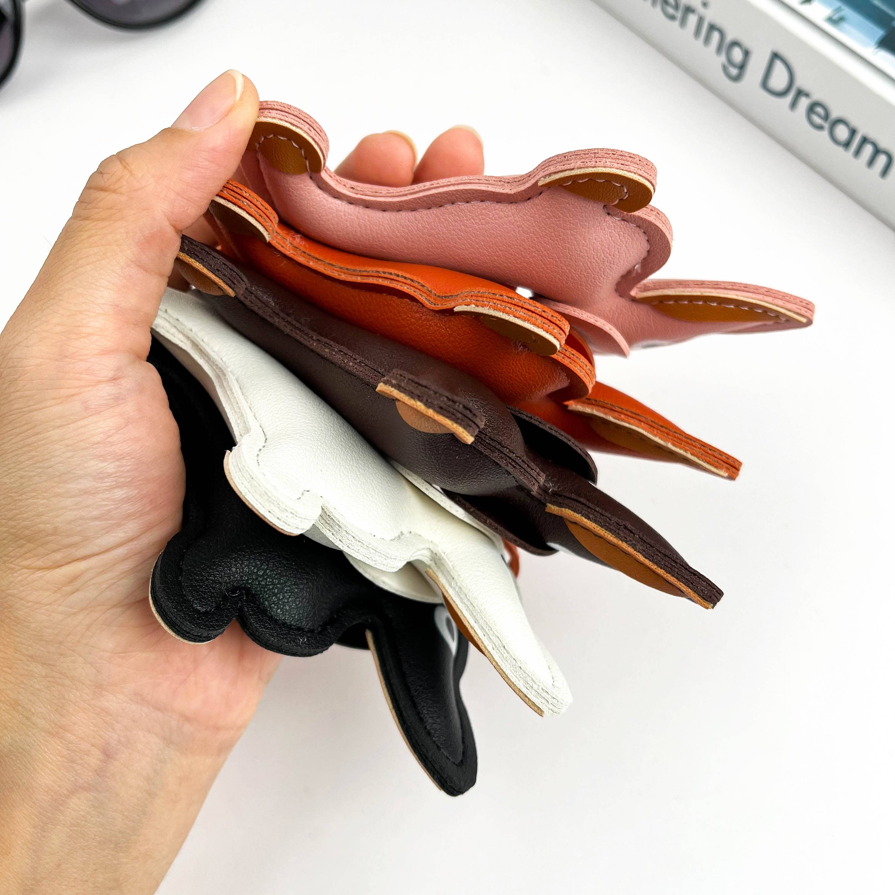 SoapElenGlen - Wholesale Purse/Bag Accessory - Women's - Dachshund Bag Pendant, Leather Strap Puppy Accessories12