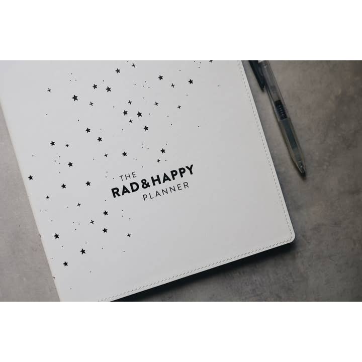 Rad & Happy - Wholesale Planner - 8x10 Undated Planner - Stars Edition1
