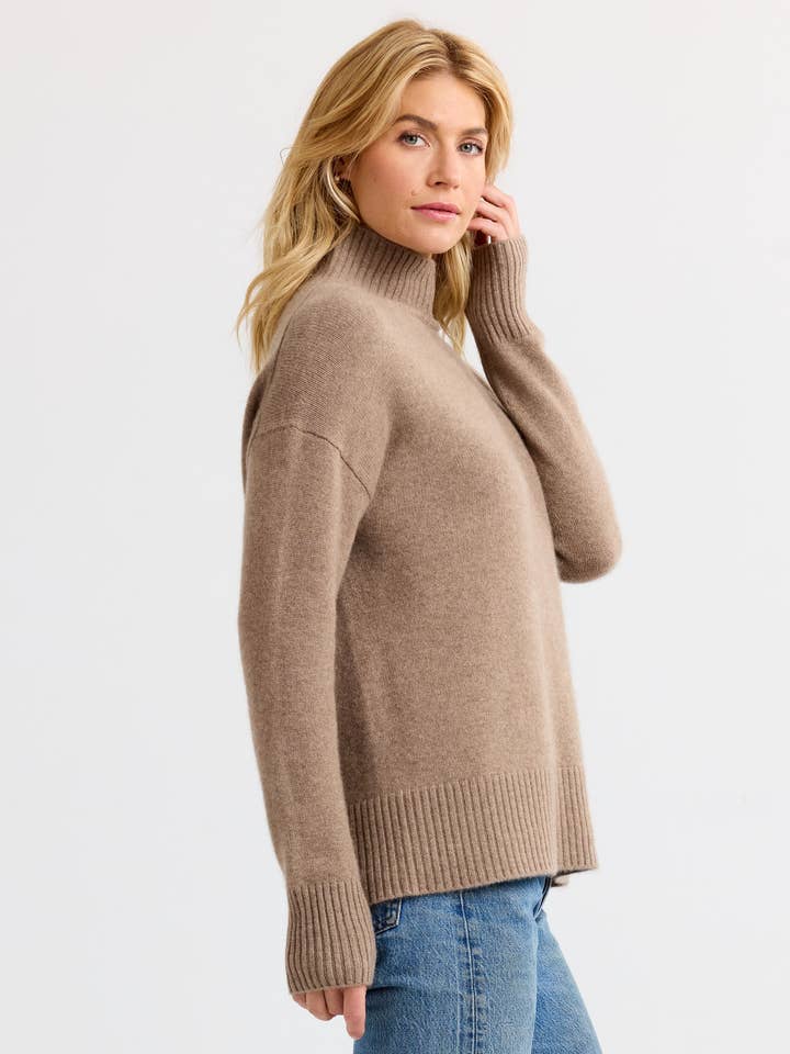 Driftwood Oversized Cashmere Pullover for wholesale on Faire1