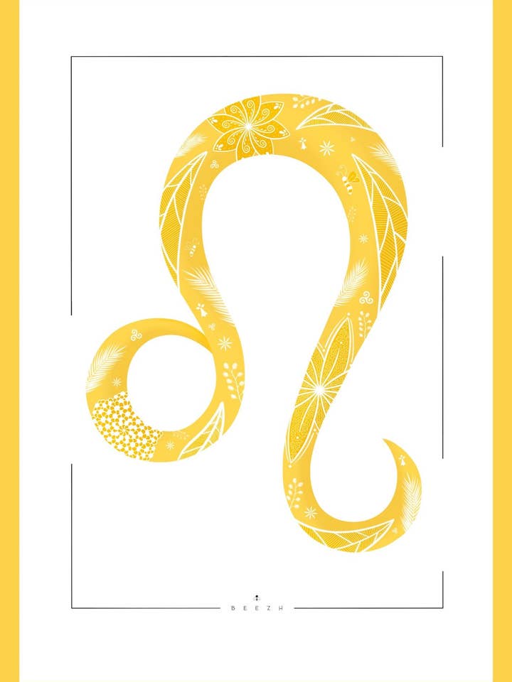 ASTRO-Plakat - Leo für den Großhandel von BEEZH