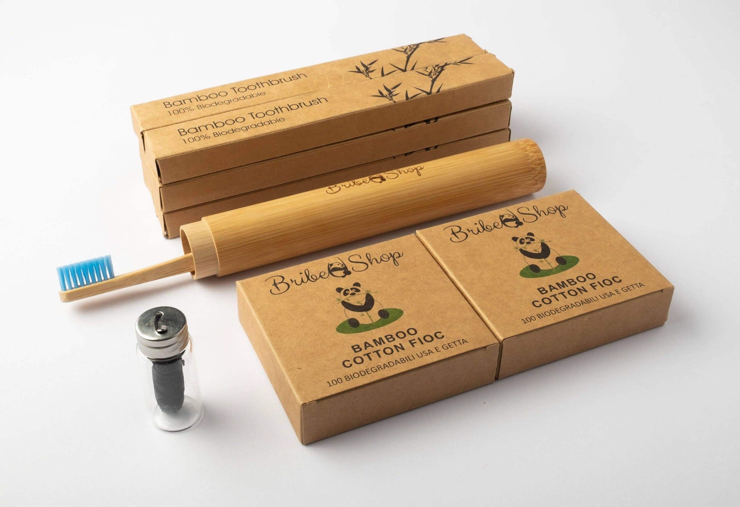 BribeUShop - Wholesale Toothbrush - Complete Bamboo Set1