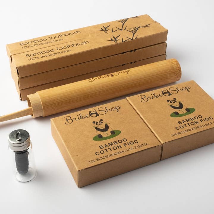 BribeUShop - Wholesale Toothbrush - Complete Bamboo Set1