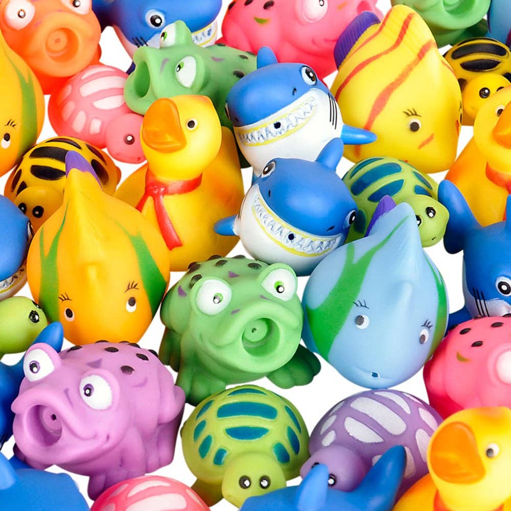 La Luna Bella - Toys - Venta al por mayor Juguetes de playa/piscina - Niños y bebés - Surtido de Juguetes de Goma para Salpicar Agua - LLB Toys1