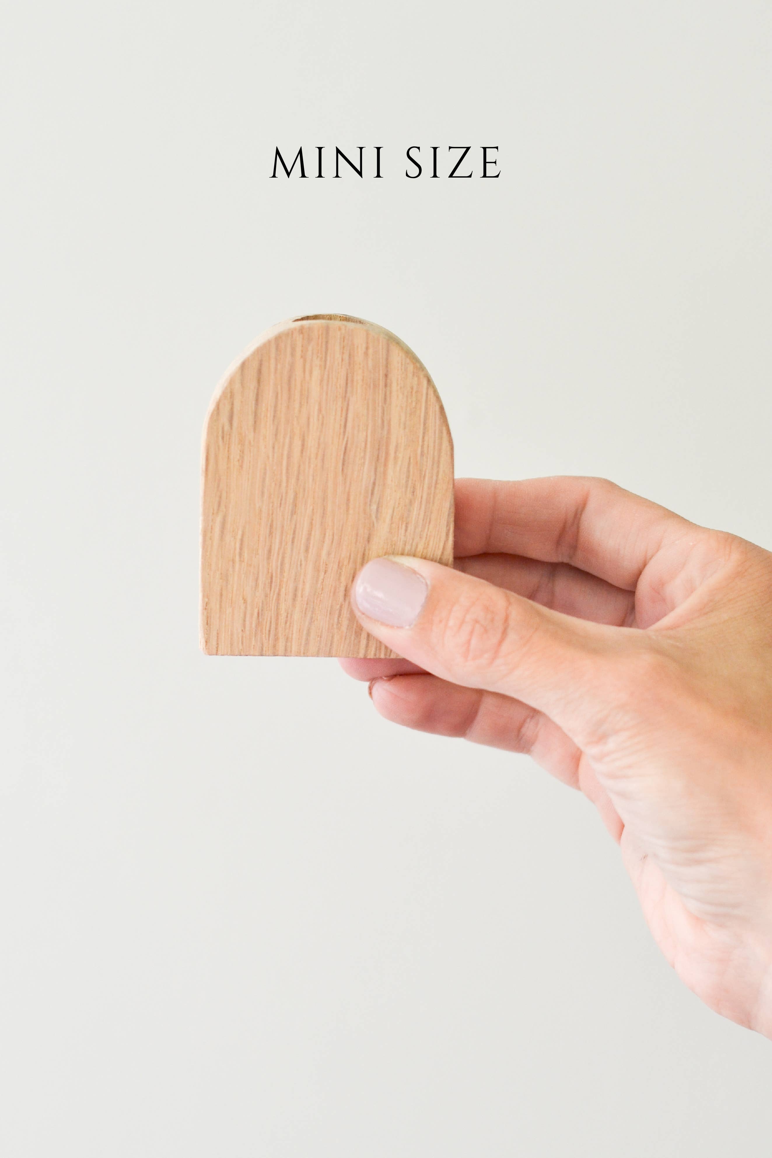 White Gables Home - Wholesale Vase - Wood Arched Bud Vases | Made In USA0